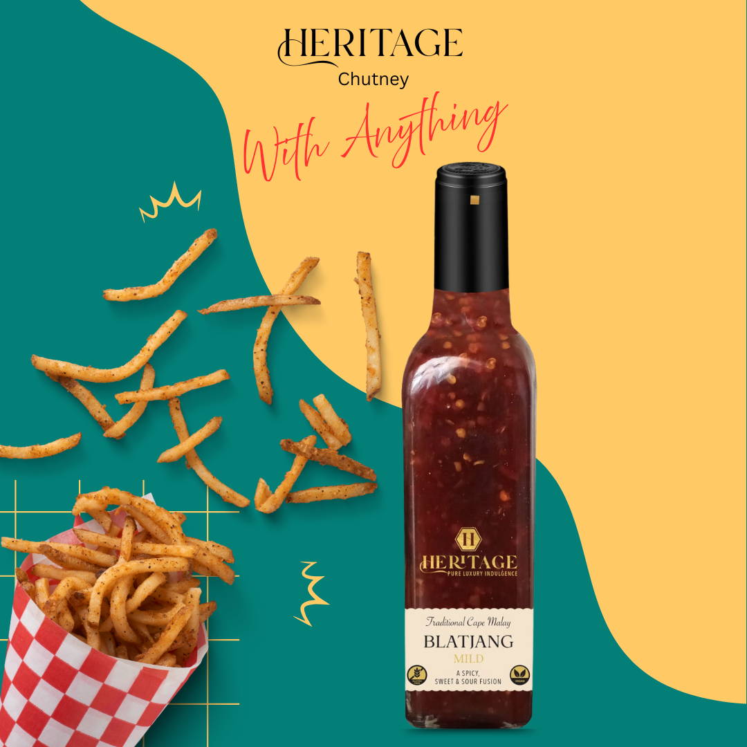 Heritage Blatjang with French Fries