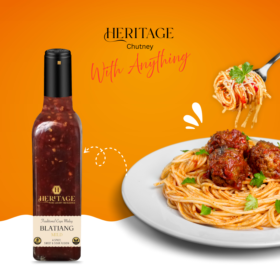 Heritage Blatjang with Pasta